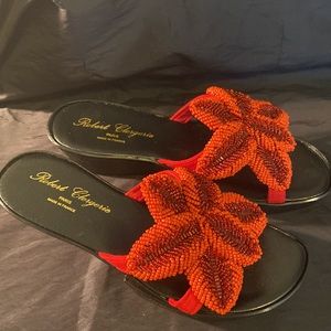 Robert Clergerie Coral Sandals NEW
